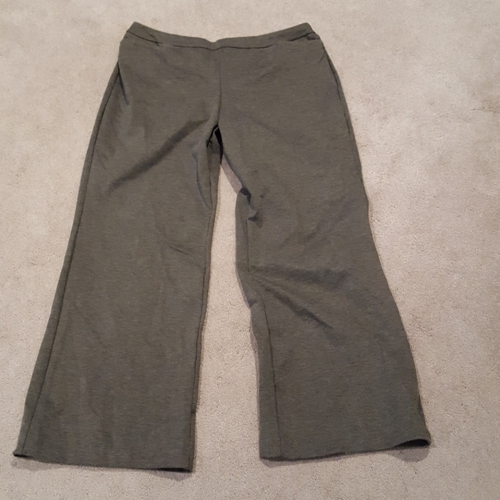 Pull on Dressy yoga pants